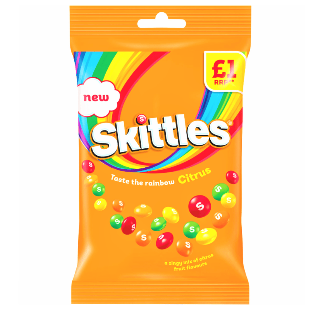 SKITTLES RAINBOW CITRUS 109G